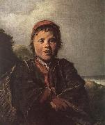 HALS, Frans The Fisher Boy oil painting artist